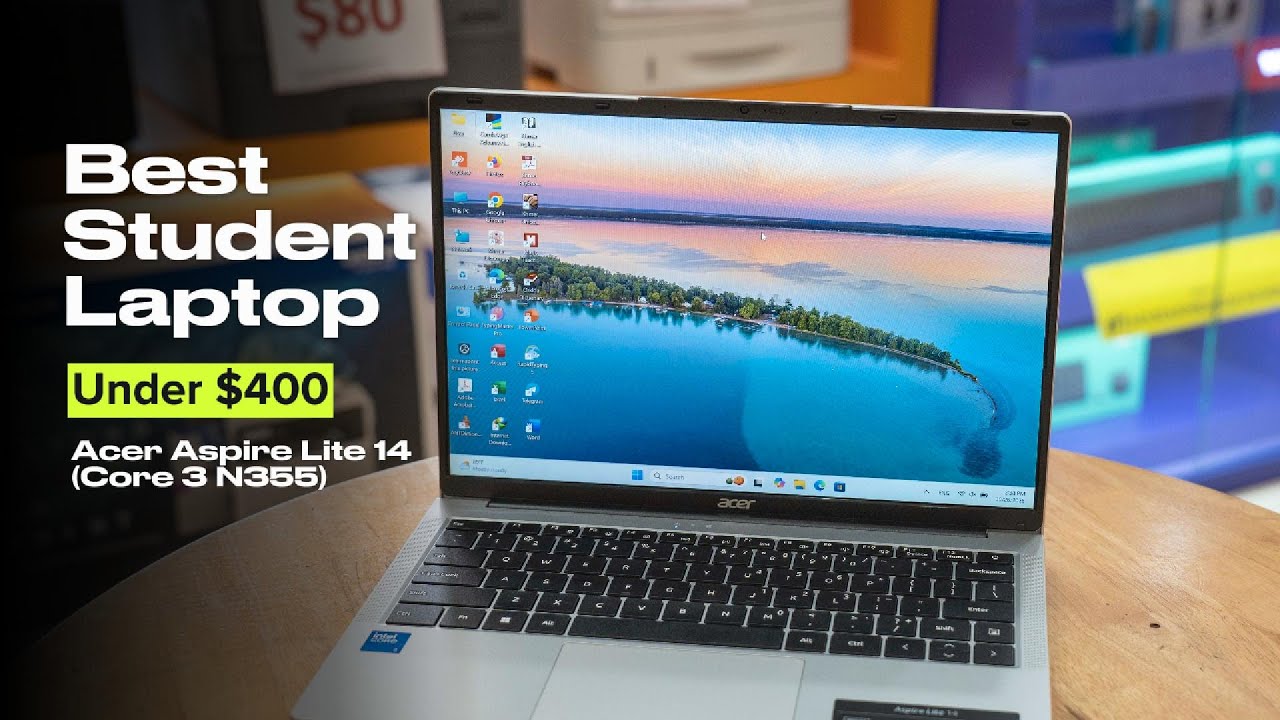 The Best Student Laptop Under $400? Acer Aspire Lite 14 (Core 3 N355)