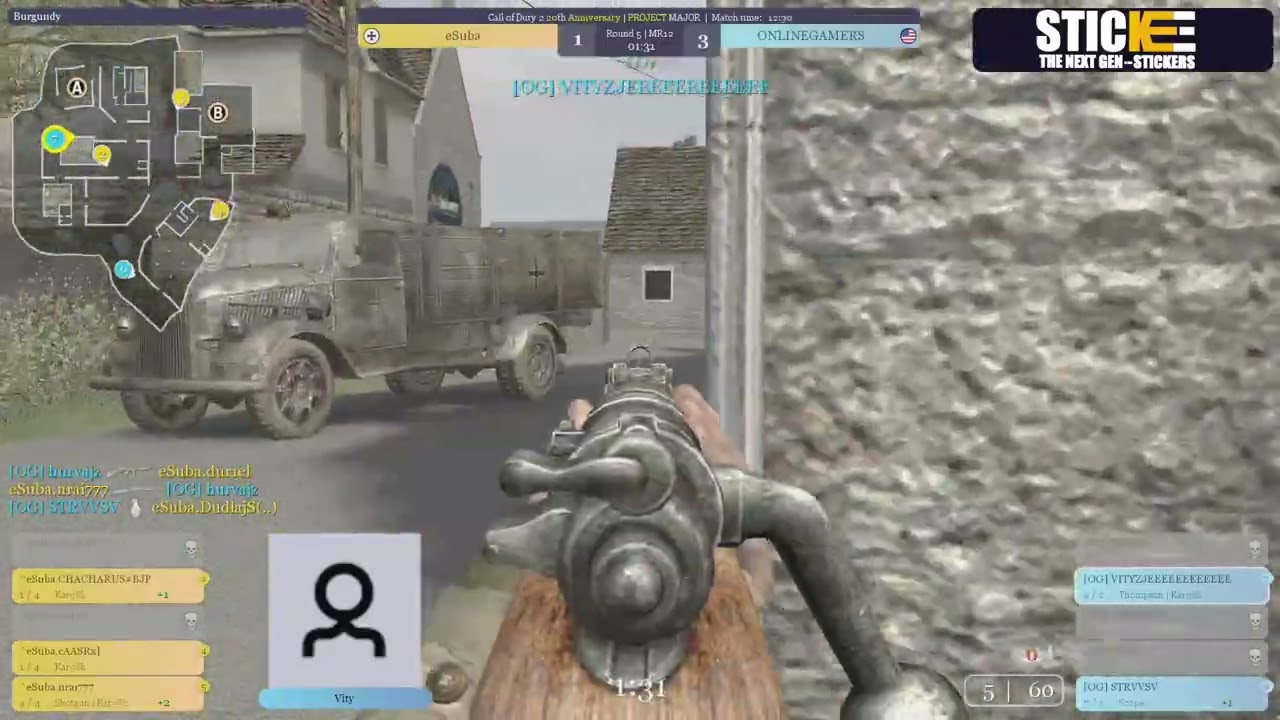 eSuba vs ONLINEGAMERS | Group A | Call of Duty 2: 20th Anniversary Tournament