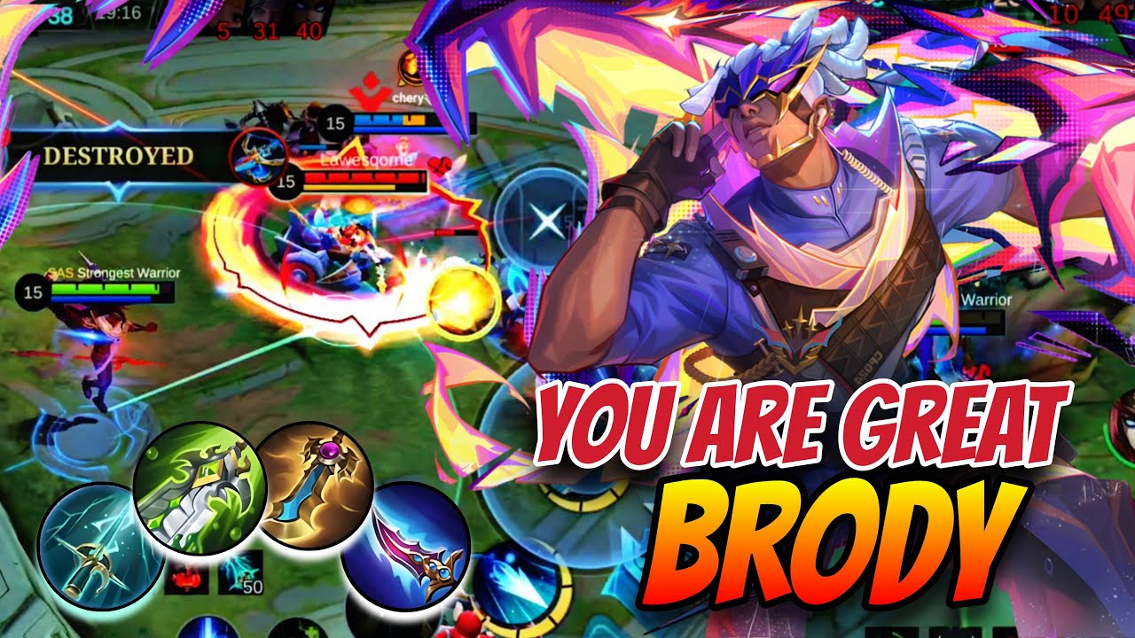 best player in moba legends - brody #mobilelegends