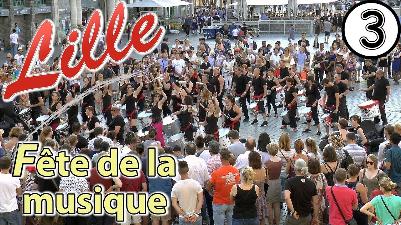 CAPANGA │ Batucada afro brésilienne. Fête de la Musique à Lille. HD Video 3.