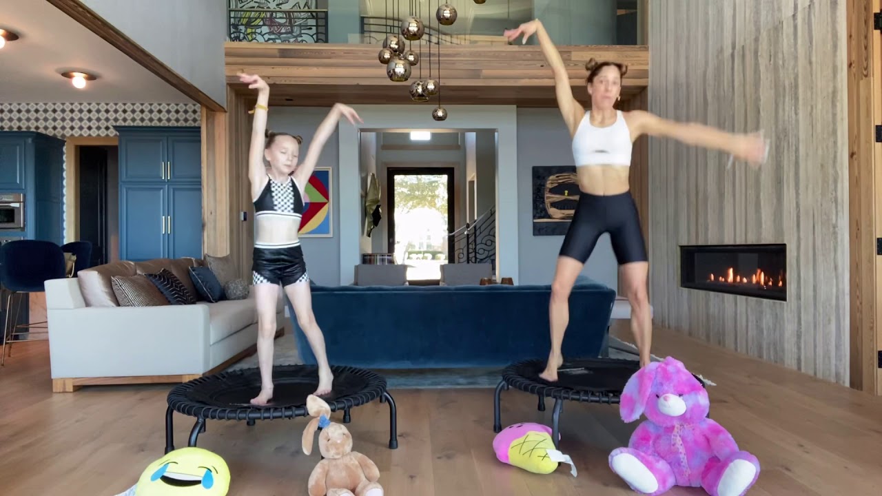 Kids Trampoline Workout with EVA / JUMP para niños y niñas con trampolín