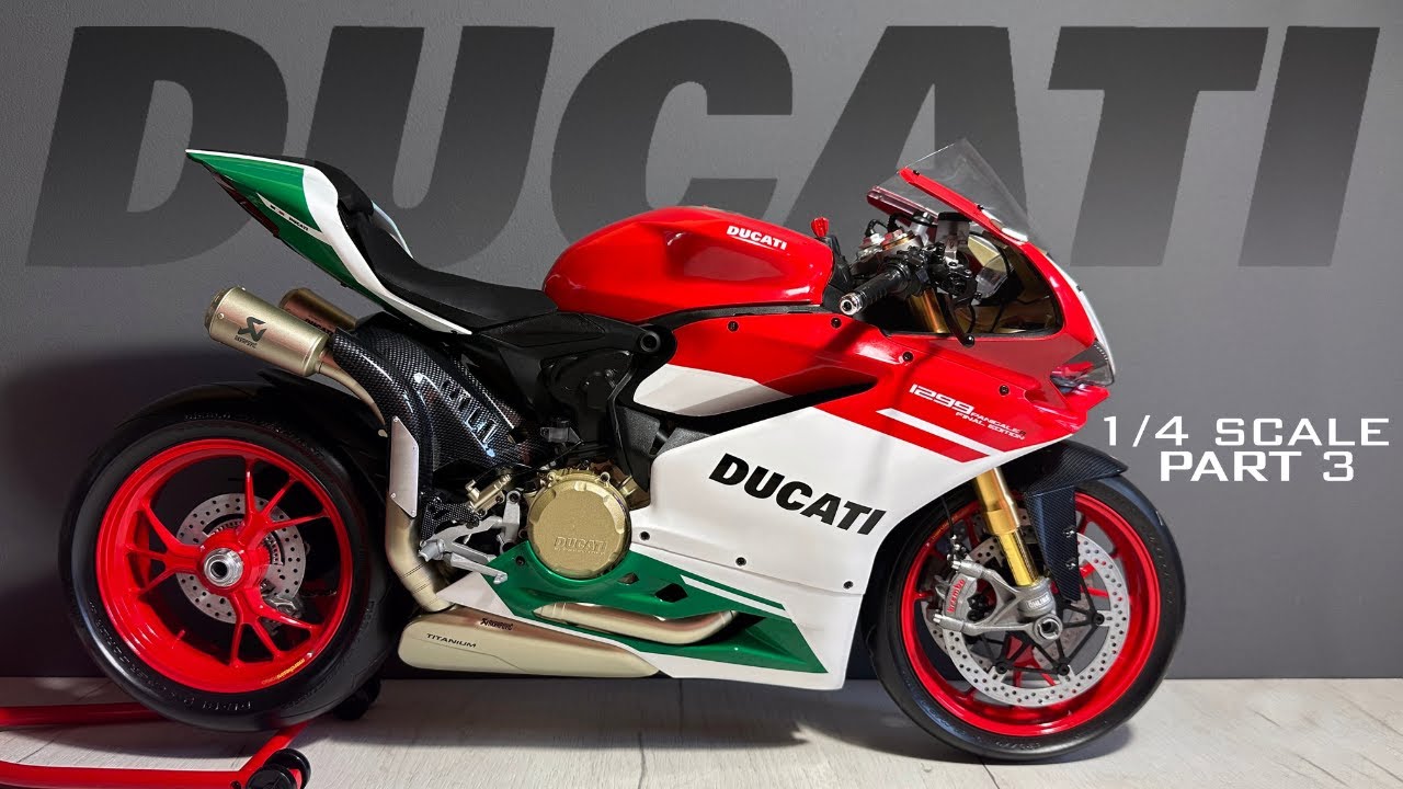 [SUPERBIKE] Panigale 1299 R 1:4 [POCHER*] Part3 Final