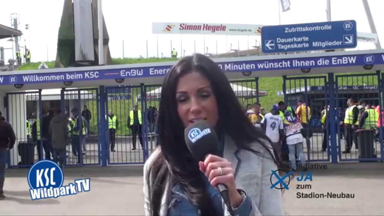 Stadionreporterin Anja Polzer blickt hinter die Kulissen des Wildparks