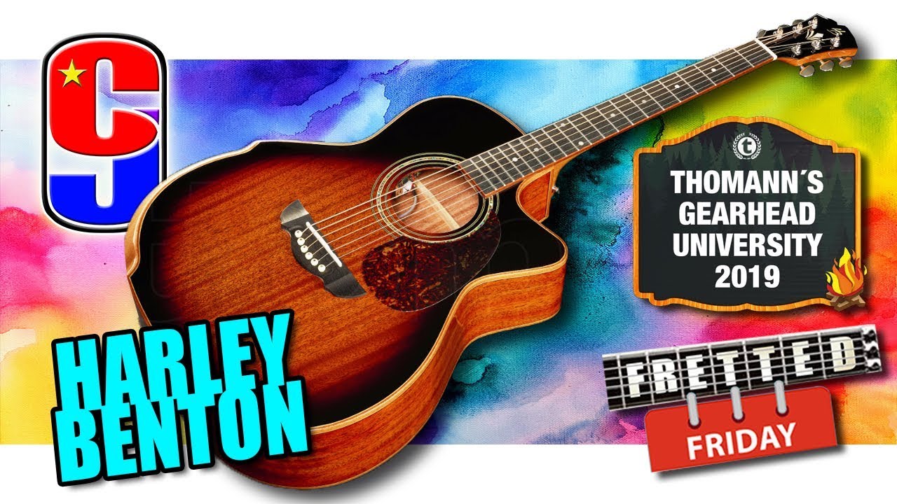 Harley Benton ALL Solid Acoustic (CLG-650SM-CE VS)