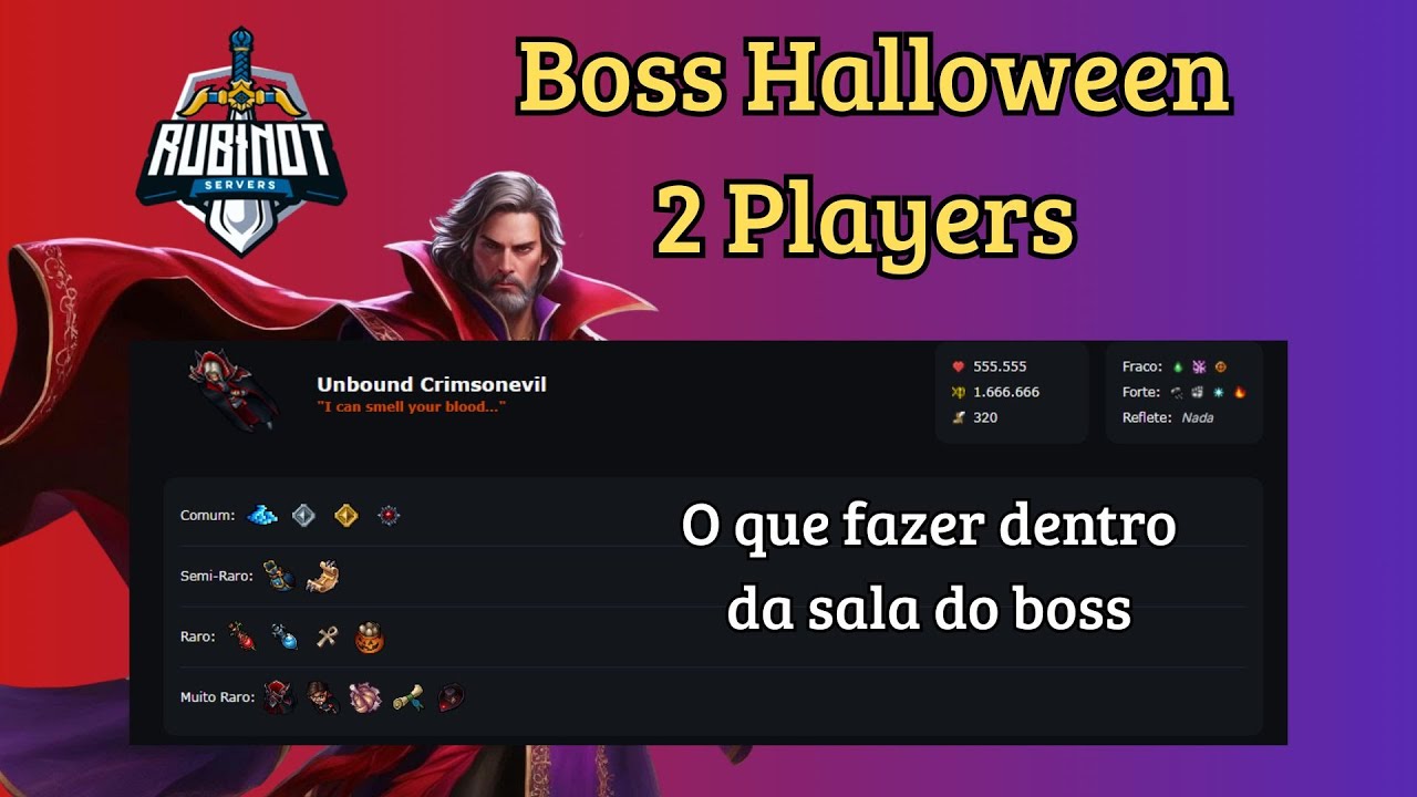 Boss de Halloween 2025 (2 players) - Rubinot