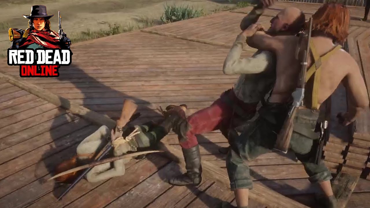 Red Dead Online | King of the Dock and Beating the Sh!t out of Each Other