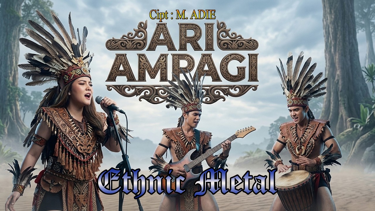 Lagu Dayak - Ari Ampagi | Cover Metal Ethnic