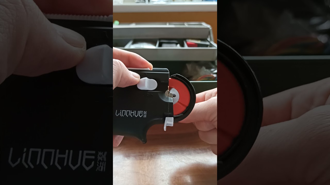 Test maszynki do wiązania haczyków z Aliexpress