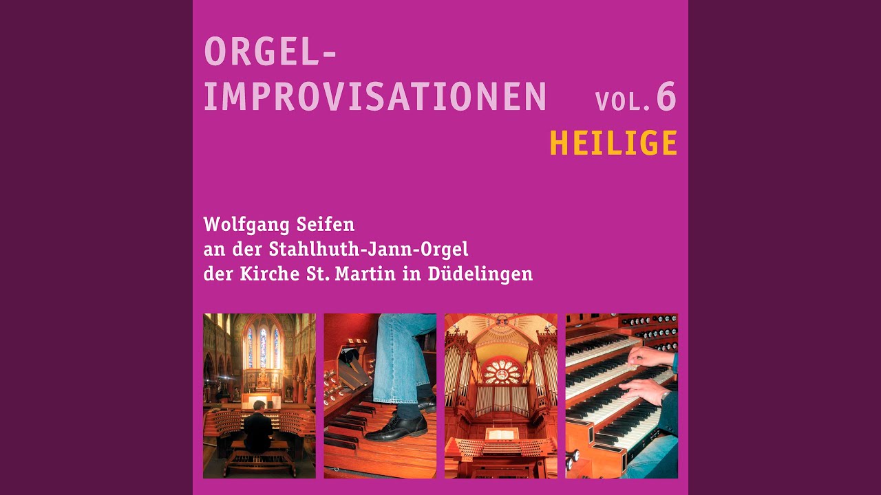 Mir nach, spricht Jesus, unser Held: Organo pleno, c.f. im Pedal