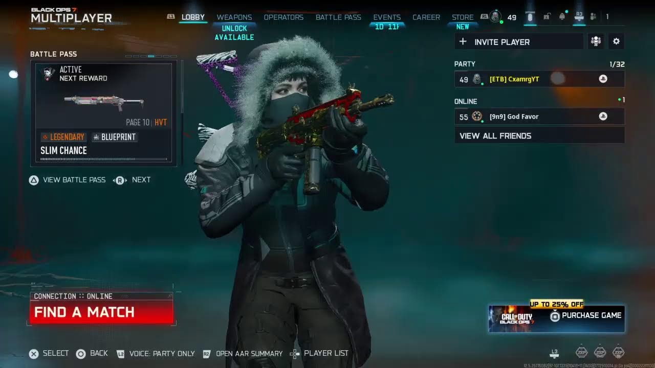 CALL OF DUTY MULITIPLAYER SOCIAL LINKS UP
