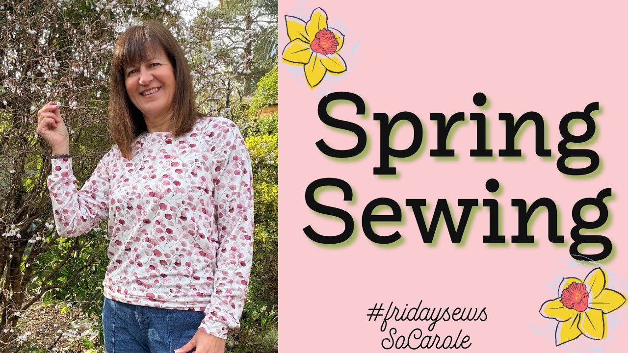 The JOYS of Spring SEWING- Butterick 6859 #fridaysews