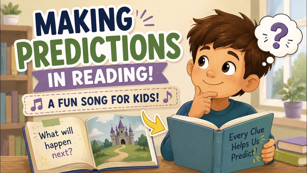Making Predictions in Reading for Kids! | Prediction Song for Elementary Students
