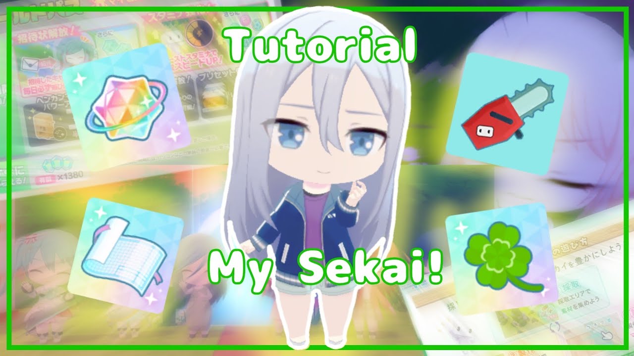 TUTORIAL do MY SEKAI!