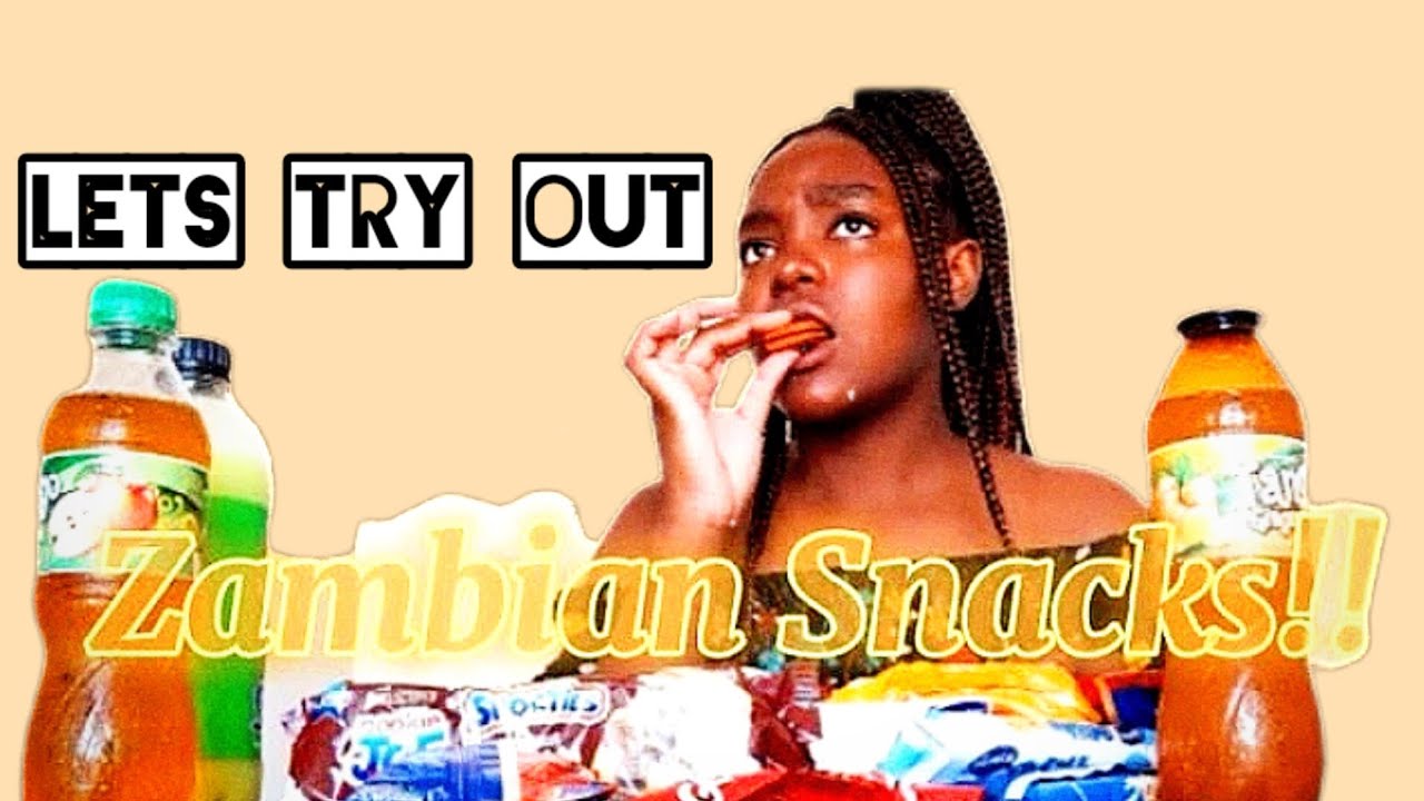 Trying out ZAMBIAN snacks that I have never tried before pt.2