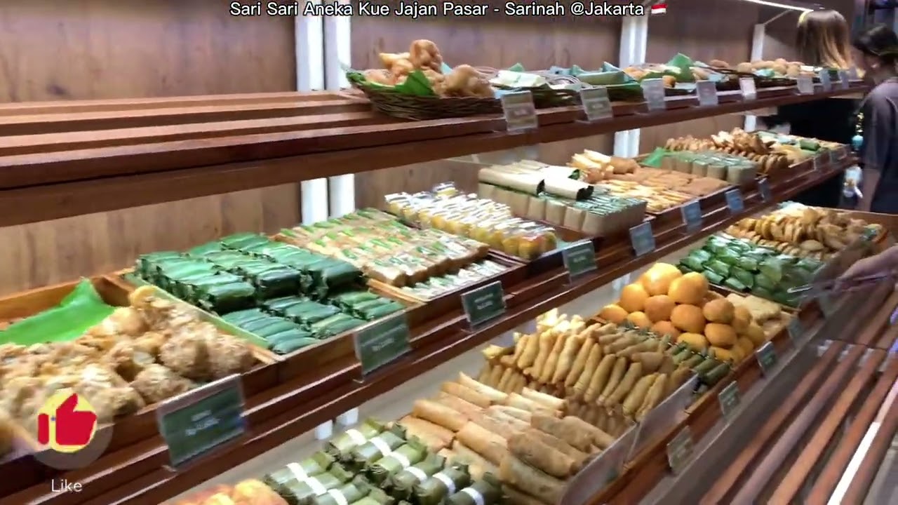 Sari Sari Aneka Kue Jajan Pasar - Sarinah @Jakarta 🇮🇩 | HD 60fps