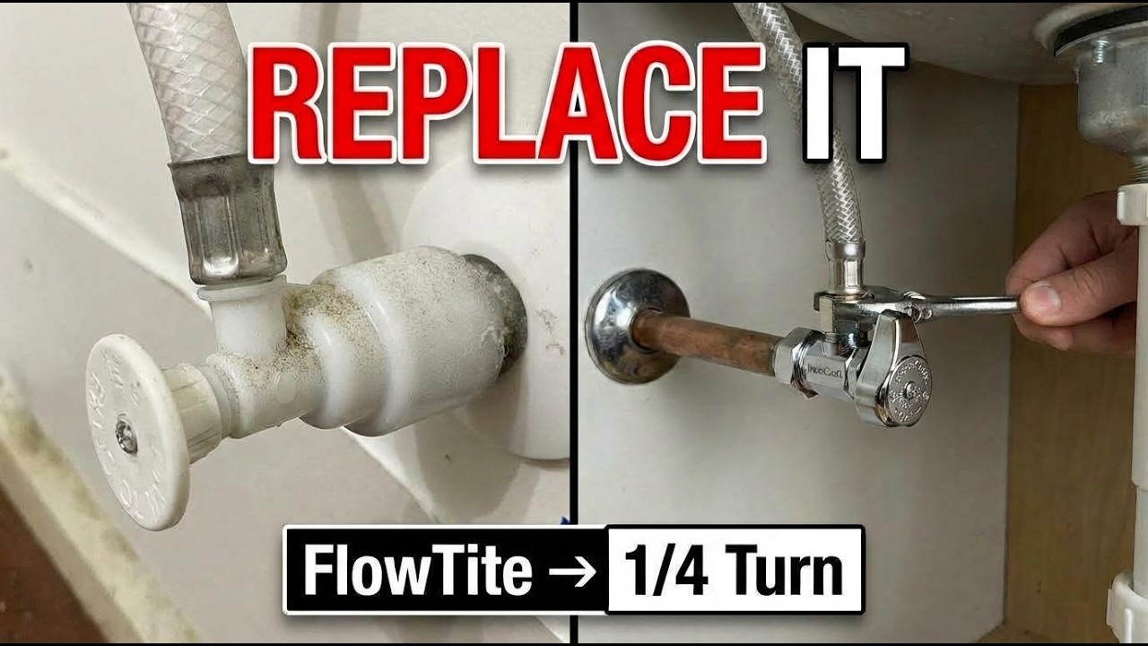 How to Replace a Push-Pull FlowTite Sink Water Supply Valve (Before It FLOODS Your House)