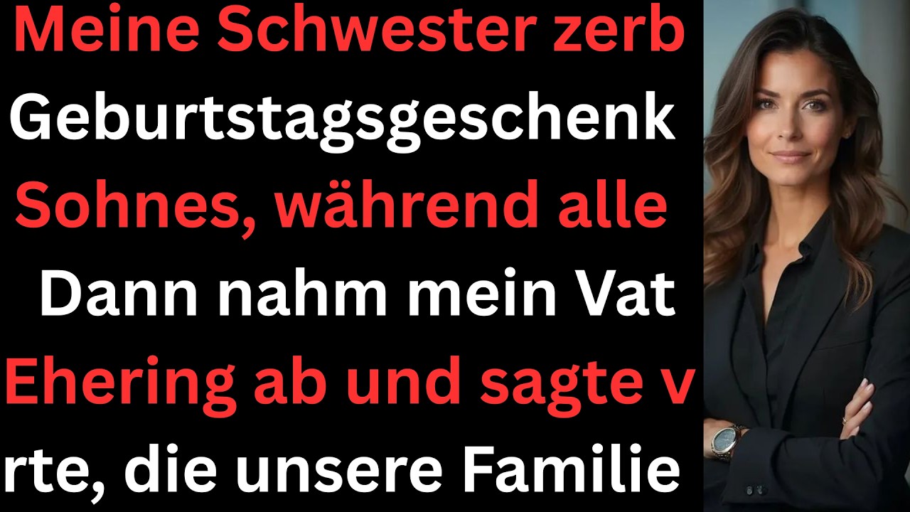 Meine Schwester zerstörte die Geburtstagsgeschenke meines Sohnes – dann griff mein Vater ein