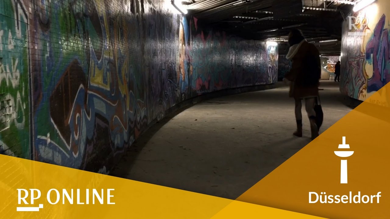 Vergessene Graffiti-Kunst unterm Worringer Platz