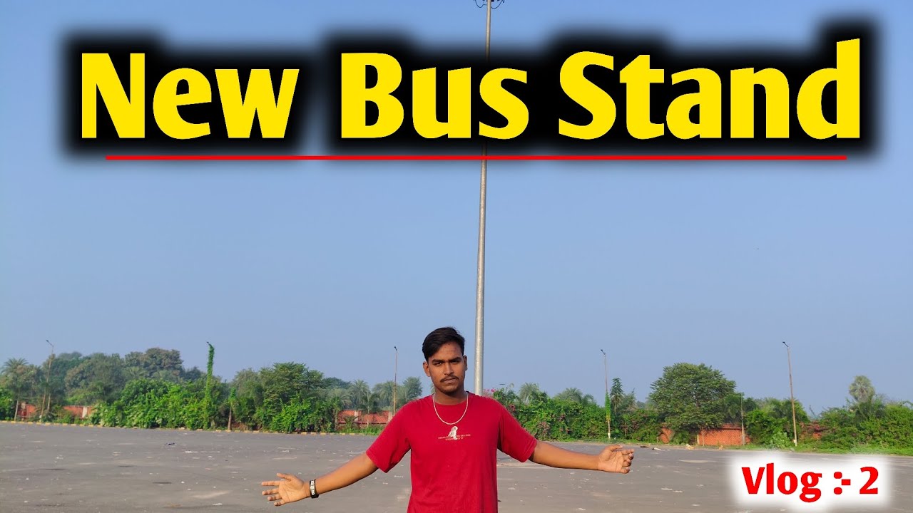 New Bus Stand terminal । New Bus Stand Deoghar ।Bus Stand terminal deoghar jharkhand। World famous 