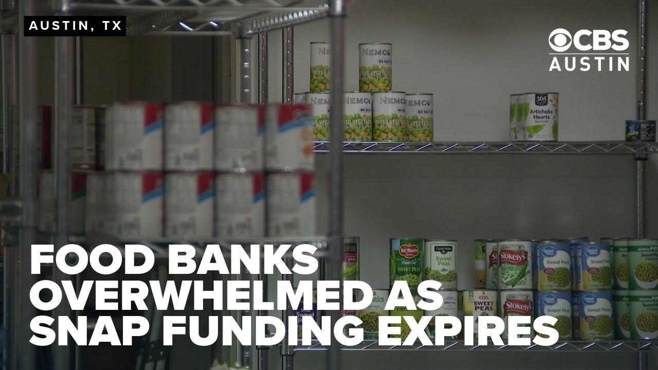 Local food banks overwhelmed as SNAP funding set to expire amid government shutdown