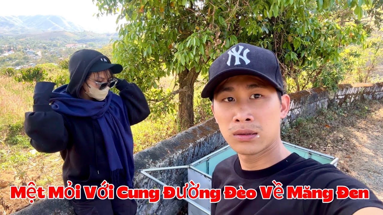 Cung Đường Đèo Dài Về Măng Đen Vắng Dân , Không Có Quán Xá ! 
