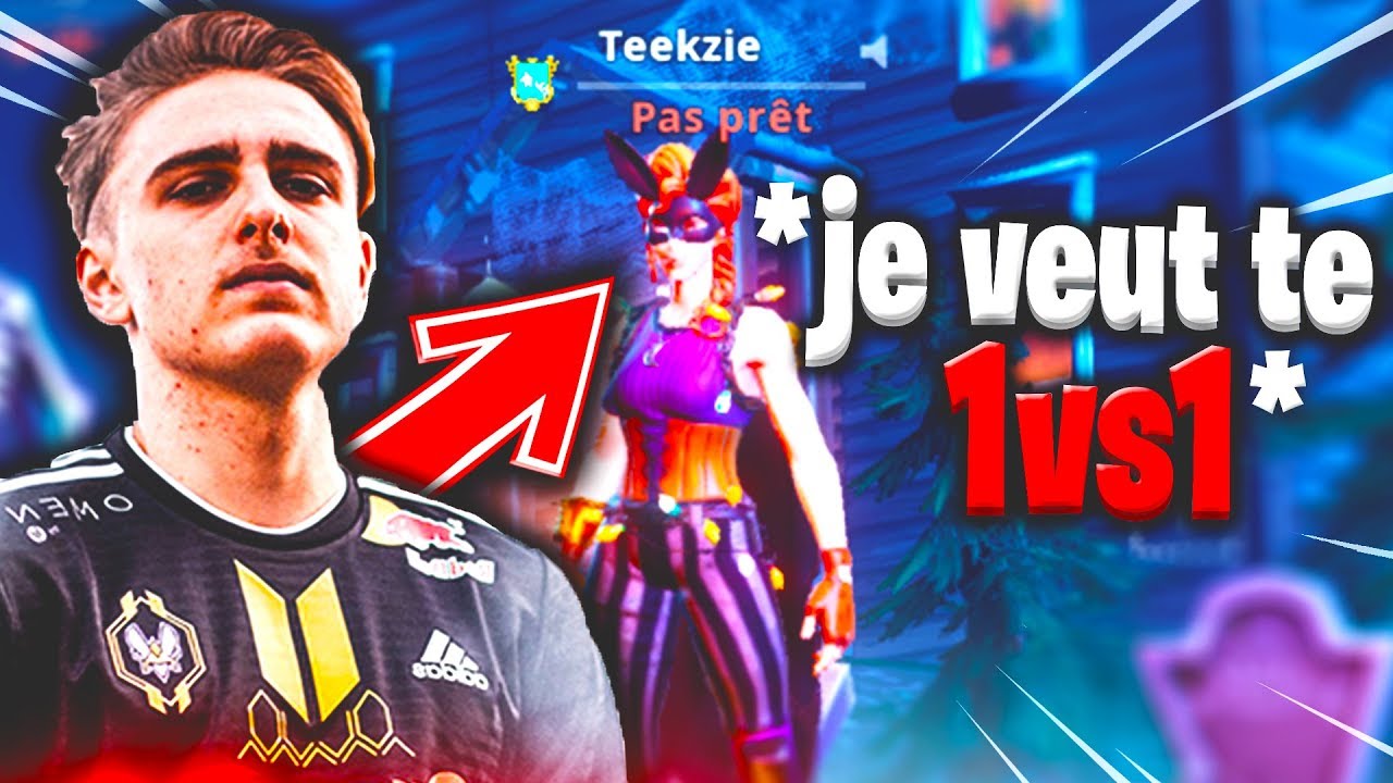 🔥 Il se fait PASSER pour TEEQZY et veux me *1VS1* sur Fortnite, voici ce qu'il c'est passé..