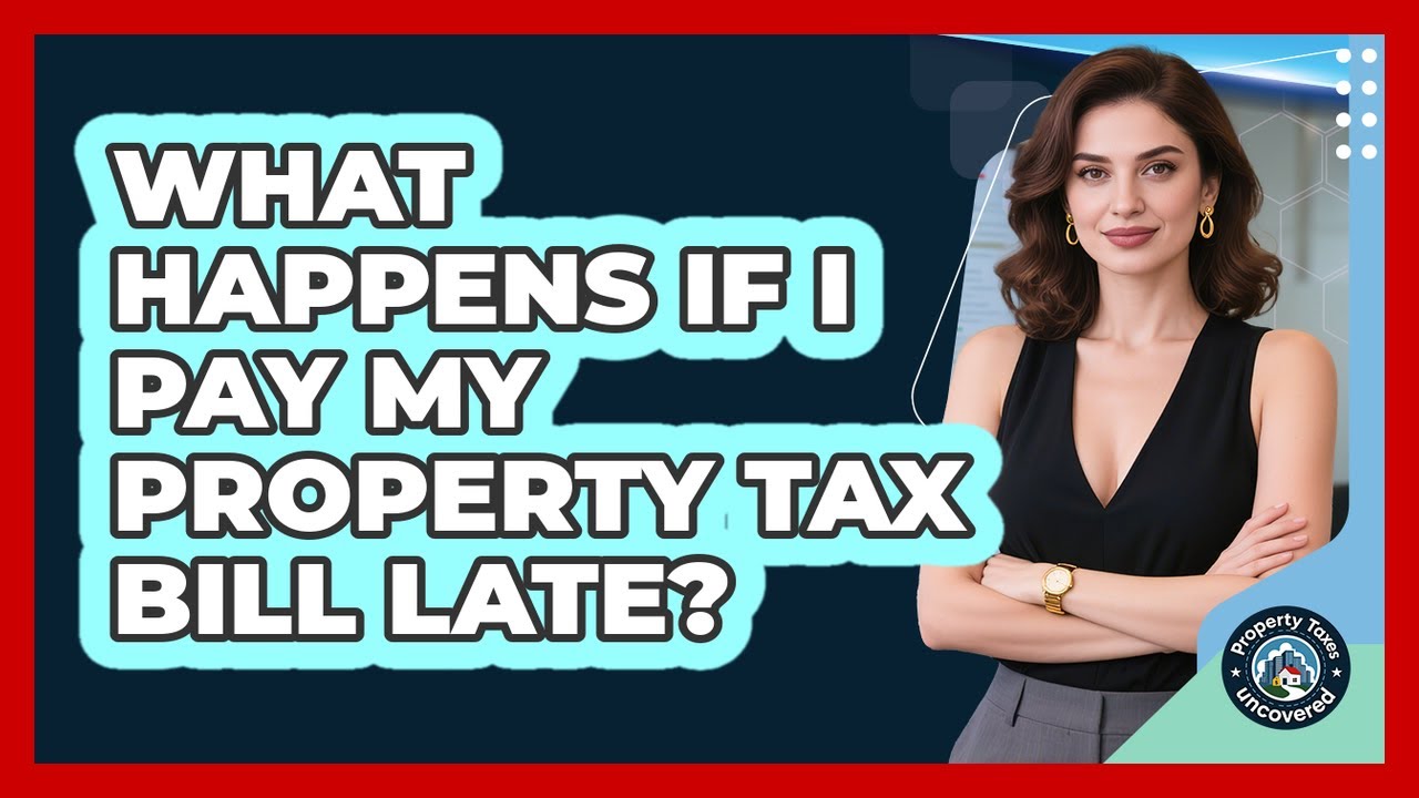 What Happens If I Pay My Property Tax Bill Late? - Property Taxes Uncovered