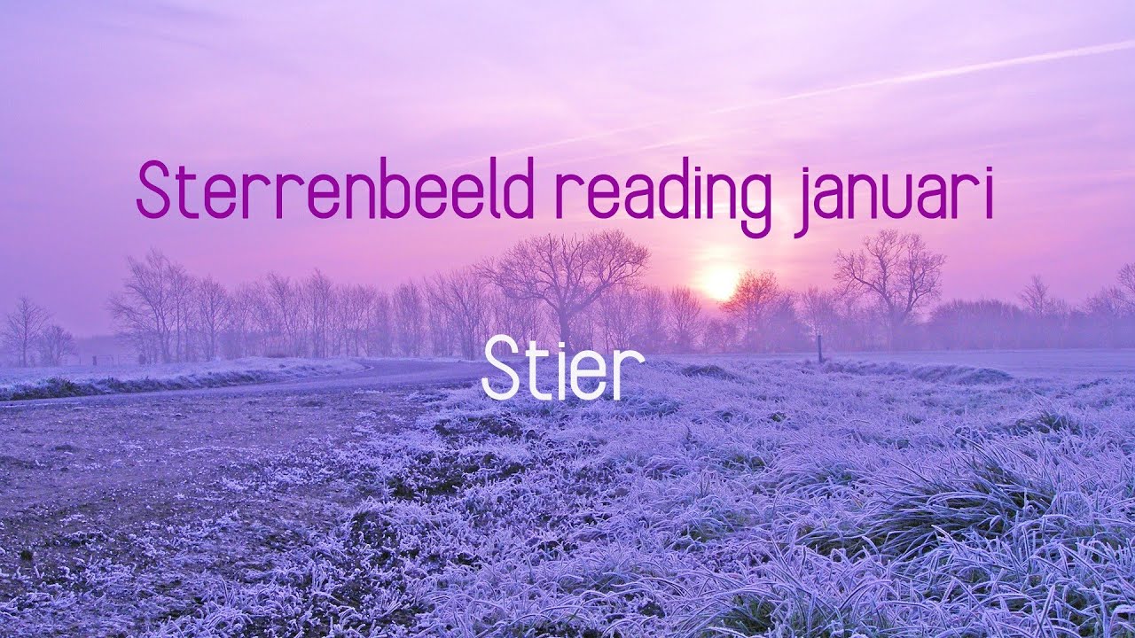 Sterrenbeeld reading januari: Stier