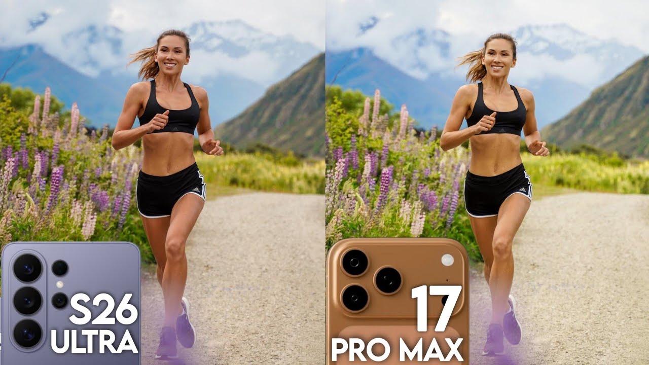 Тест стабилизации видео Samsung Galaxy S26 Ultra против iPhone 17 Pro Max