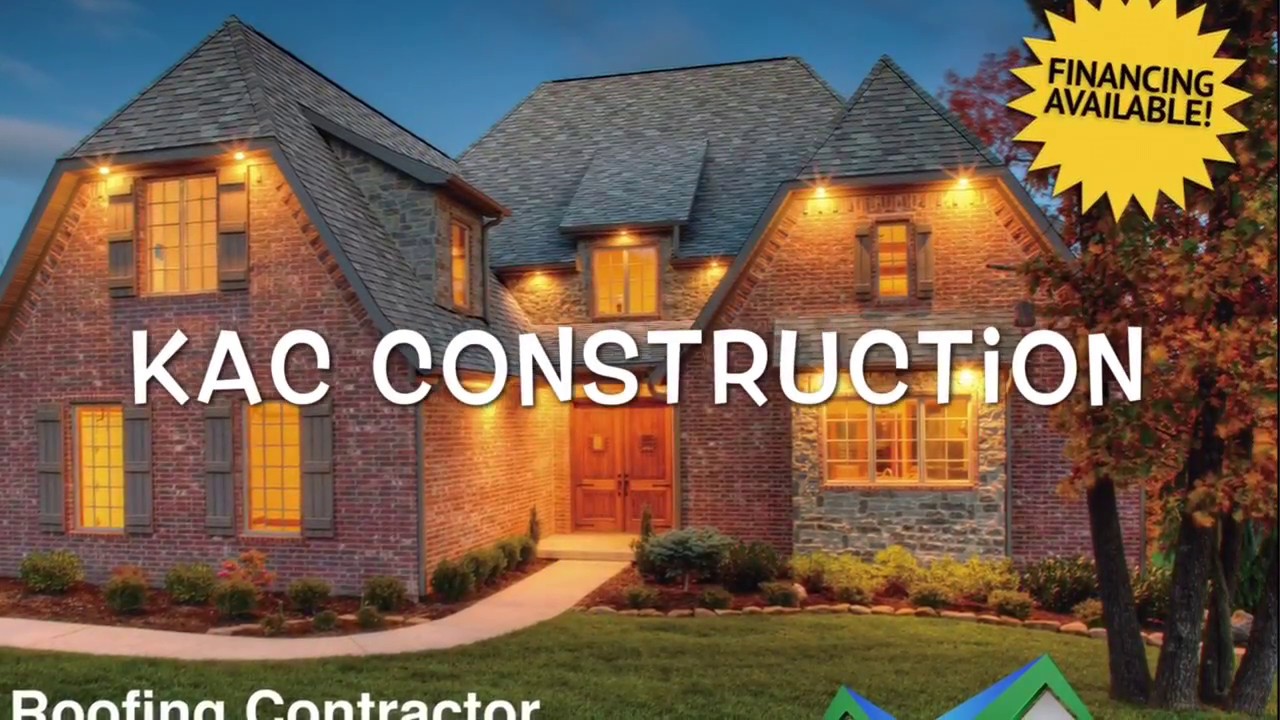 ROOF REPAIR LOAN RI 💥 KAC CONSTRUCTION (401)837-6730