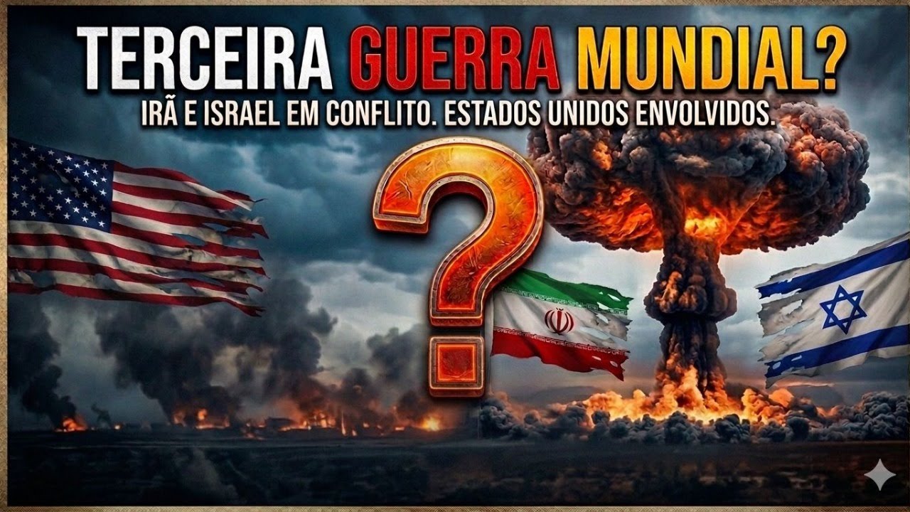GUERRA EUA E ISRAEL X IRÃ PODE CAUSAR A 3ª GUERRA MUNDIAL?
