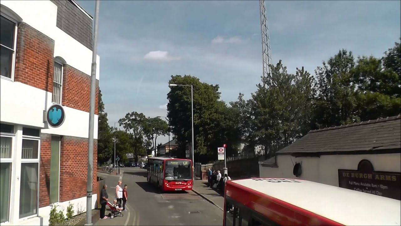 (HD) Full route visual - Route 350 | Heathrow T5 - Hayes and Harlington | 9970 - YN51 KKE