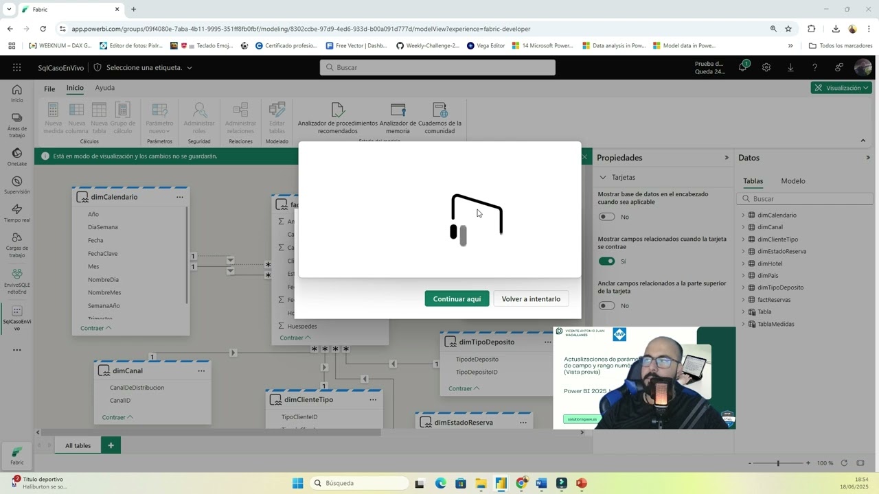 🔄 Nuevos parámetros de campo y rango numérico en Power BI Modelado remoto con Direct Lake