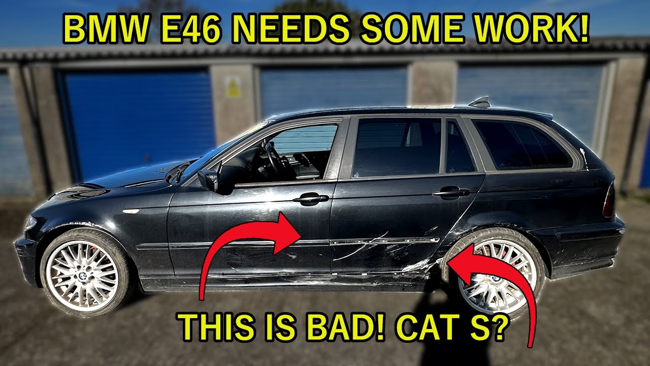 BMW E46 CRASHED in Road Rage – Is It a Total Loss (Cat S?)