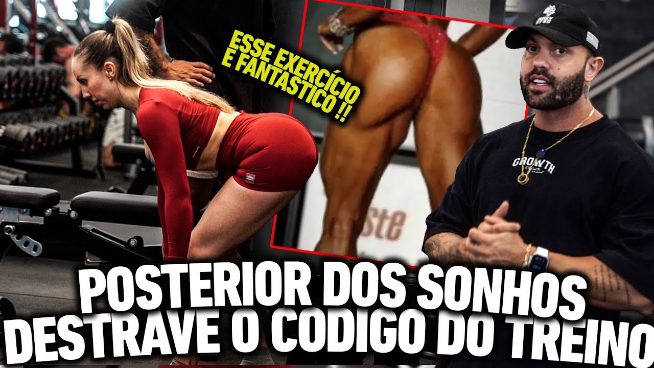 DESTRAVE O CODIGO - COM ESSES EXERCÍCIOS VOCÊ VAI EVOLUIR SEUS GLÚTEOS !!!