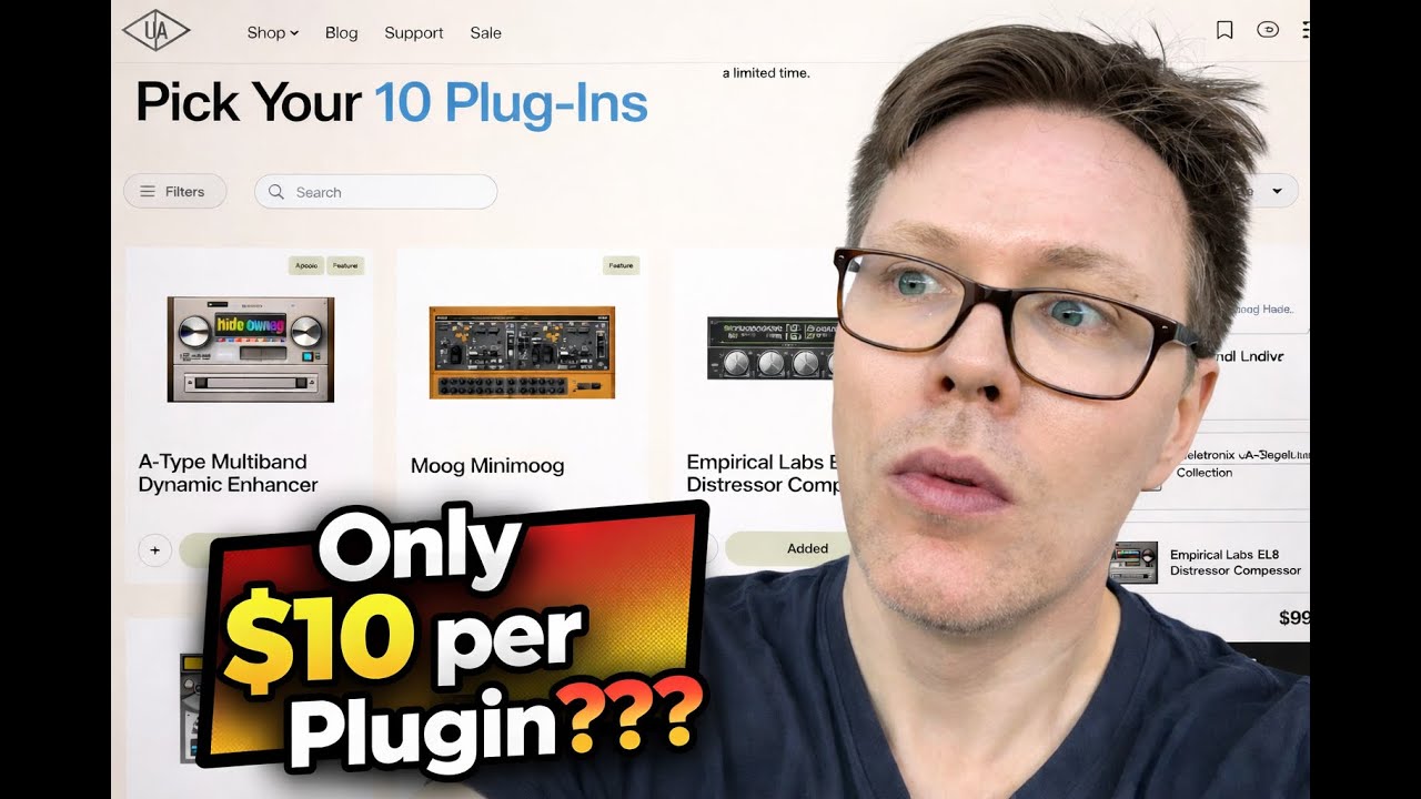 10 плагинов Universal Audio за 99 долларов — покупать или нет?