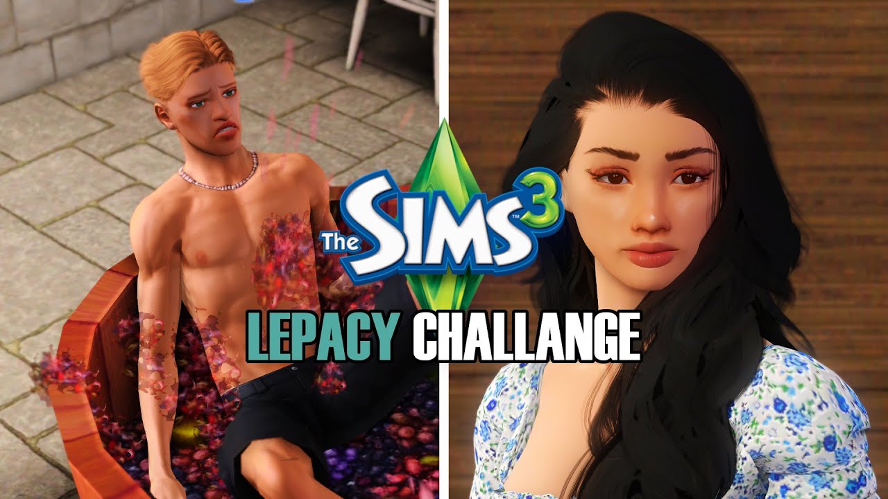 Gram w LEPACY CHALLANGE w SIMS 3! #1