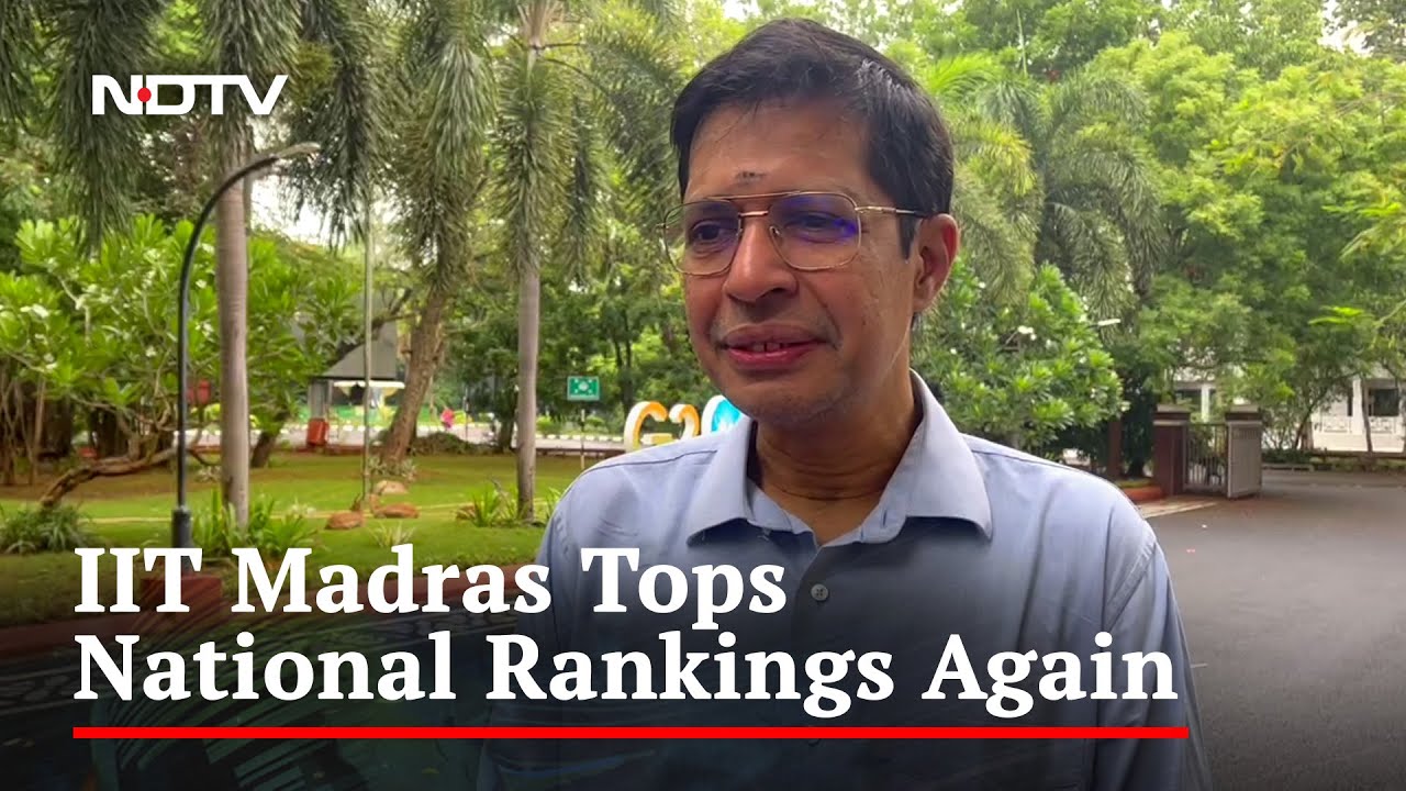 IIT Madras At Top For 5th Year In National Rankings