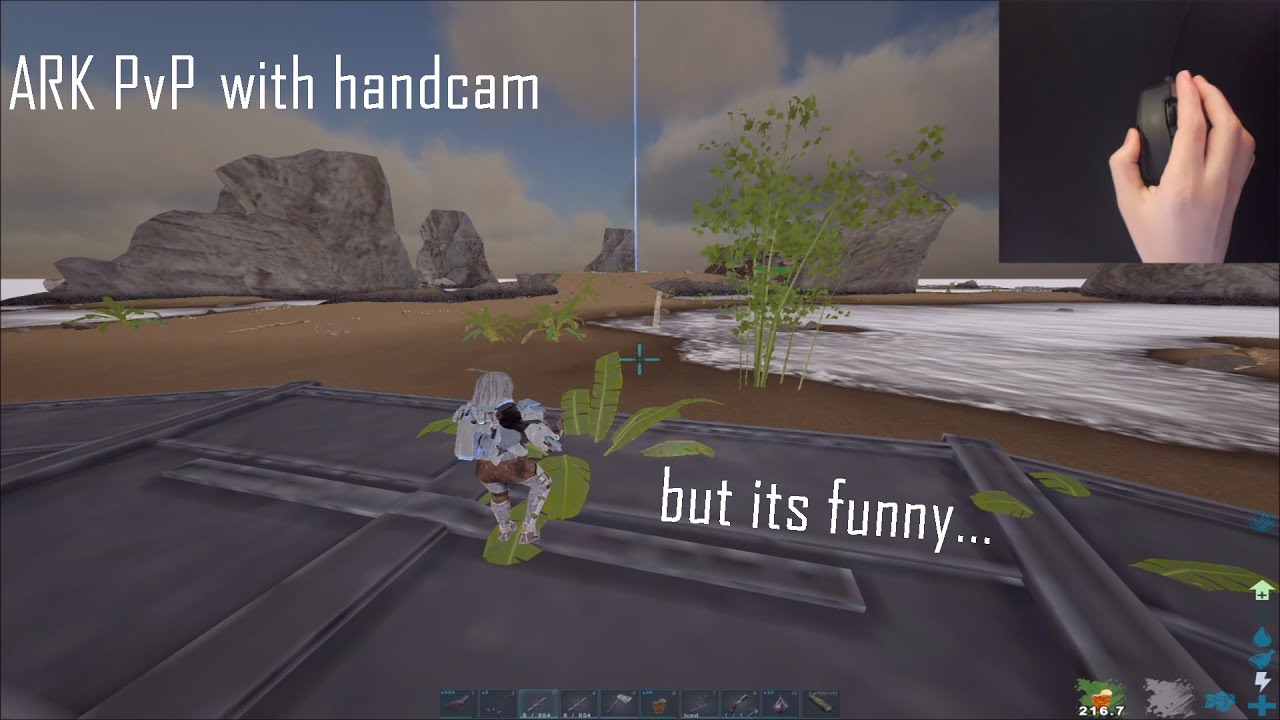 ARK PVP with handcam but its funny... | MTS Arena, Iced Den