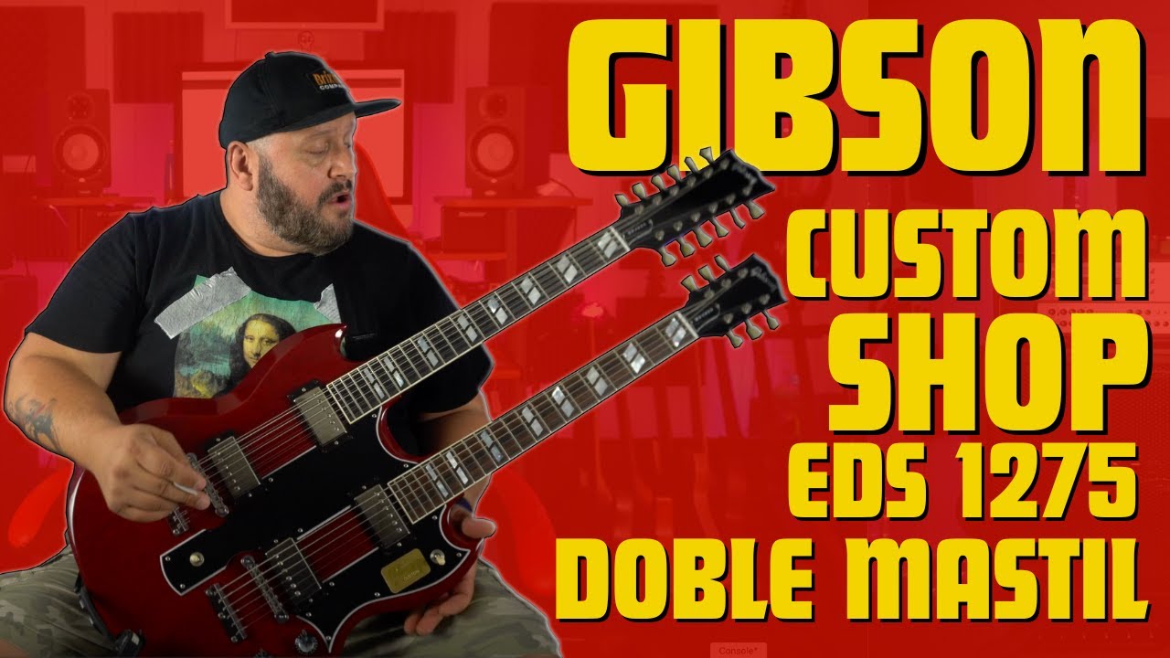 GIBSON EDS 1275 Custom Shop / Guitarra doble mástil 12 cuerdas / instrumento mágico o exagerado ???