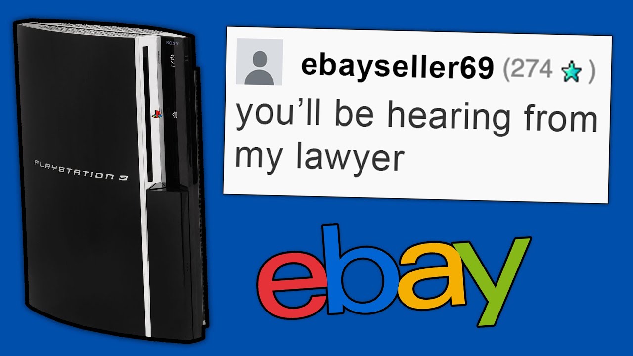Продавец на eBay УГРОЖАЕТ мне после покупки PS3... 🤡