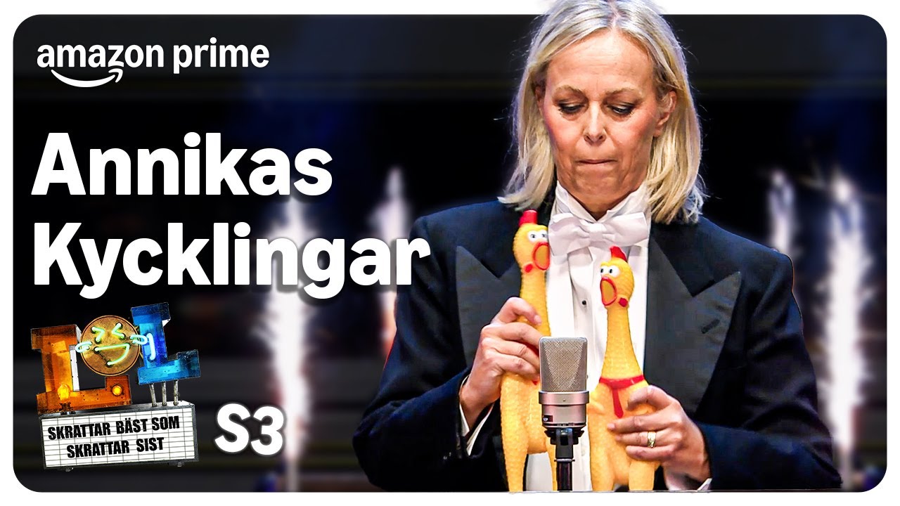 Annikas hysteriska upptr&auml;dande - LOL: Skrattar B&auml;st Som Skrattar Sist S3 | Prime Video Sverige