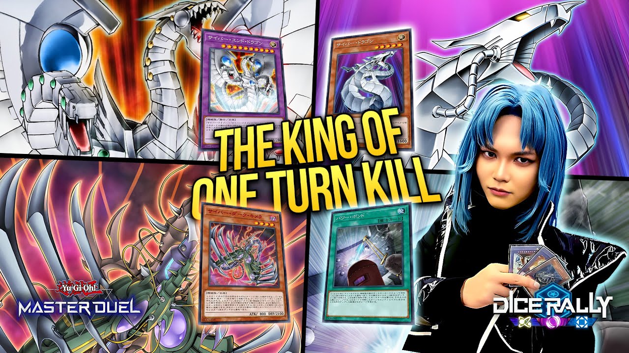 DICE RALLY 🎲 - OTK COMPILATION WITH CYBER END DRAGON - Yu-Gi-Oh! Master Duel