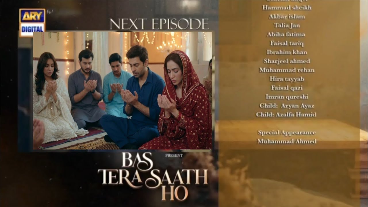 Bas Tera Saath Ho Episode 15 - Teaser  new| Farhan Saeed | Sana Javeed | ARY Digital Drama 
