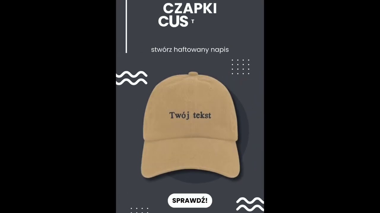 Film promujący czapki customhat.pl