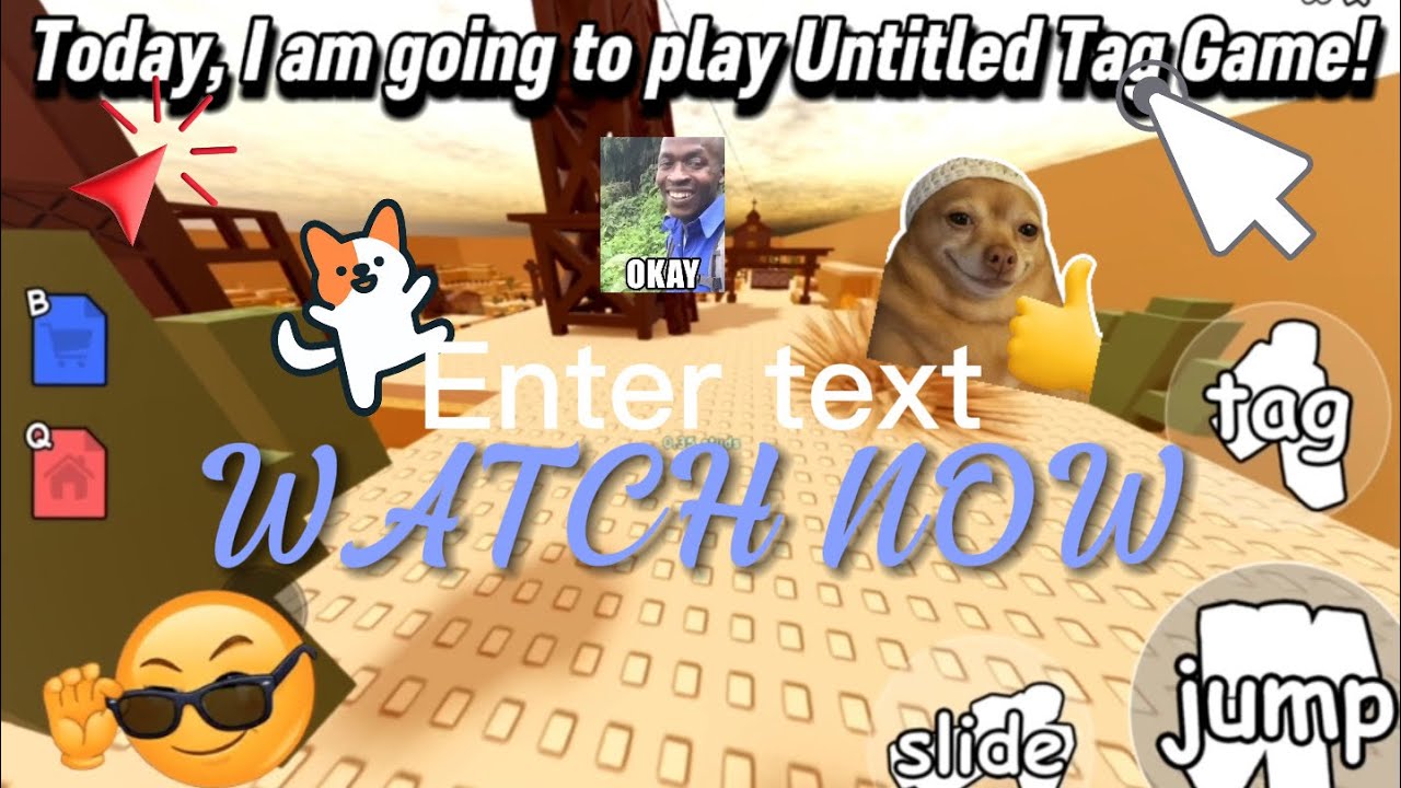 I Played Untitled Tag Game In Roblox!