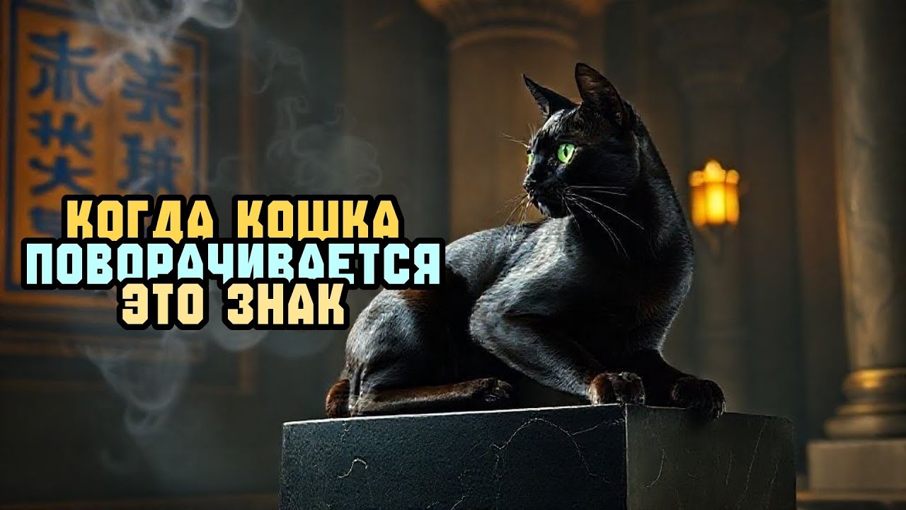 ЭТО НЕ СЛУЧАЙНО КОГДА КОШКА СМОТРИТ В ТЕМНОТУ
