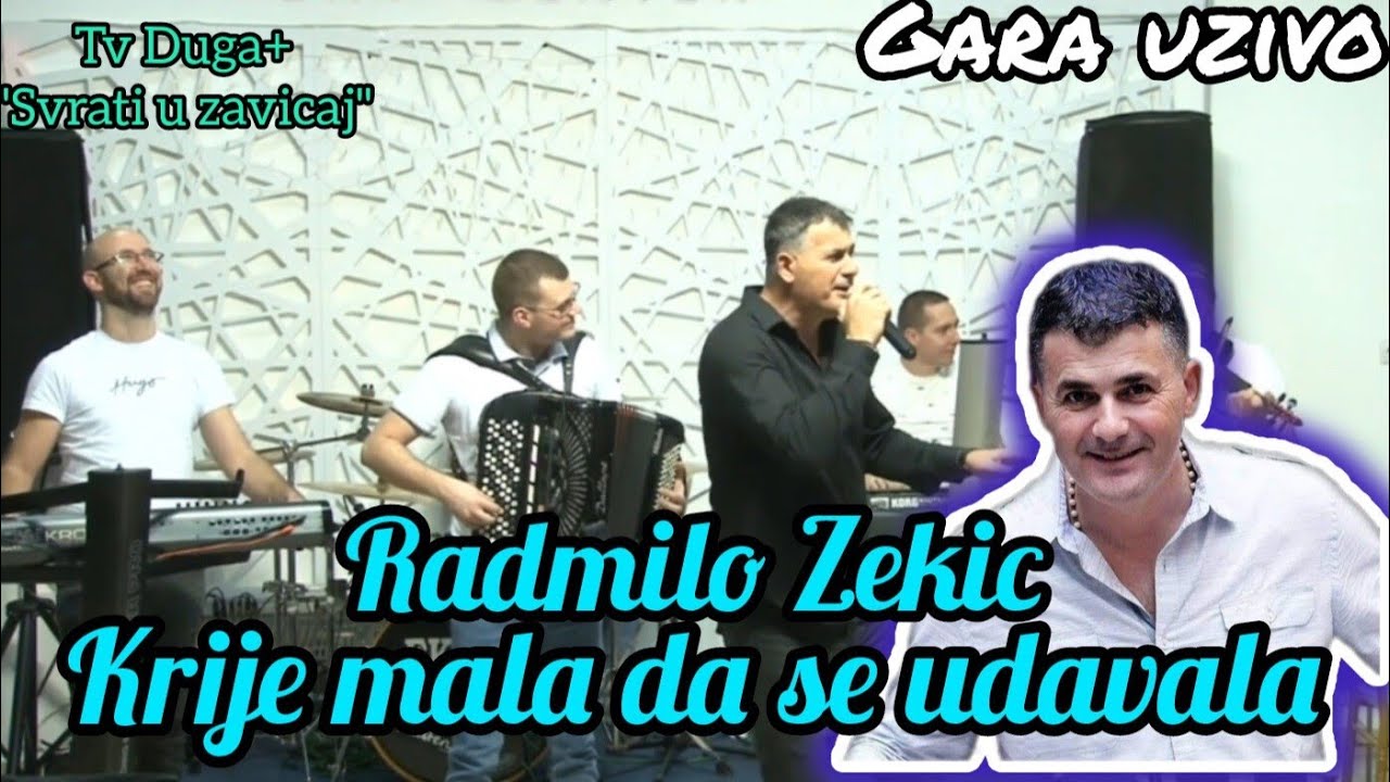 Radmilo Zekić- Krije mala da se udavala (Gara uživo) SUZ (Tv Duga+ 2025)