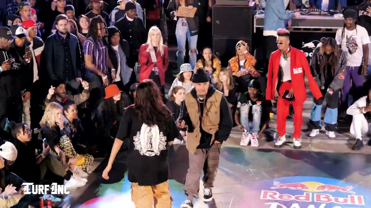 Daisy vs Hazmat Battle 13 TOP 4 TURFinc host Red Bull Dance Your Style Oakland Frank H. Ogawa Plaza