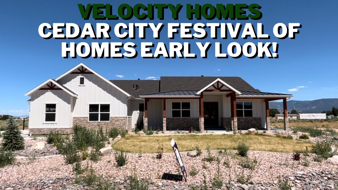Velocity Homes | Cedar City Festival Of Homes | 3 Bedrooms | Cedar City, Utah